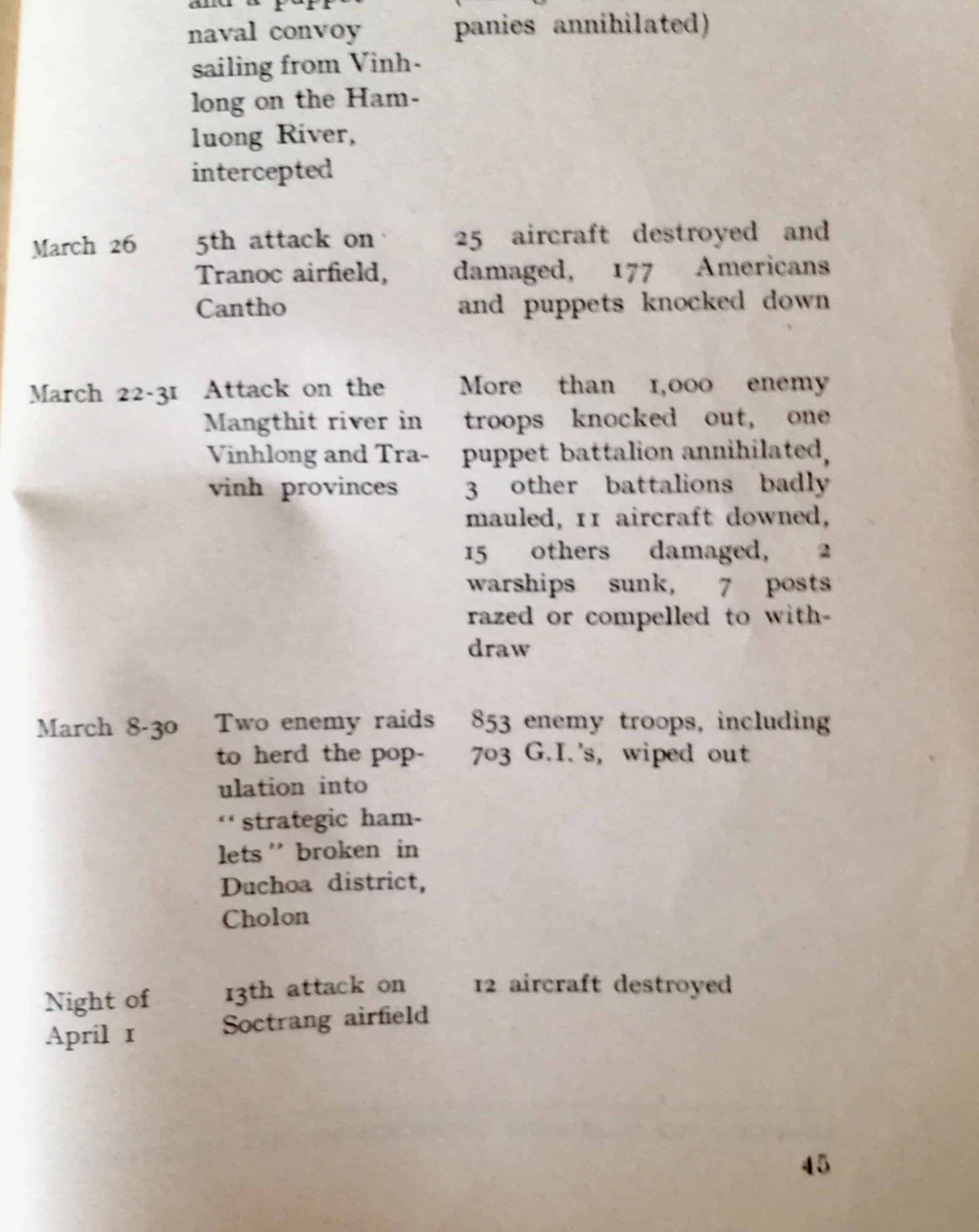 Viet Cong Propaganda Booklet on Operation Junction City Tay Ninh 1967 - Image 3