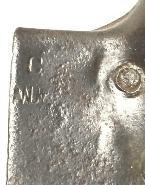 WW1 German Machinegunner's Compact Short Handle Shovel E-Tool - Image 4