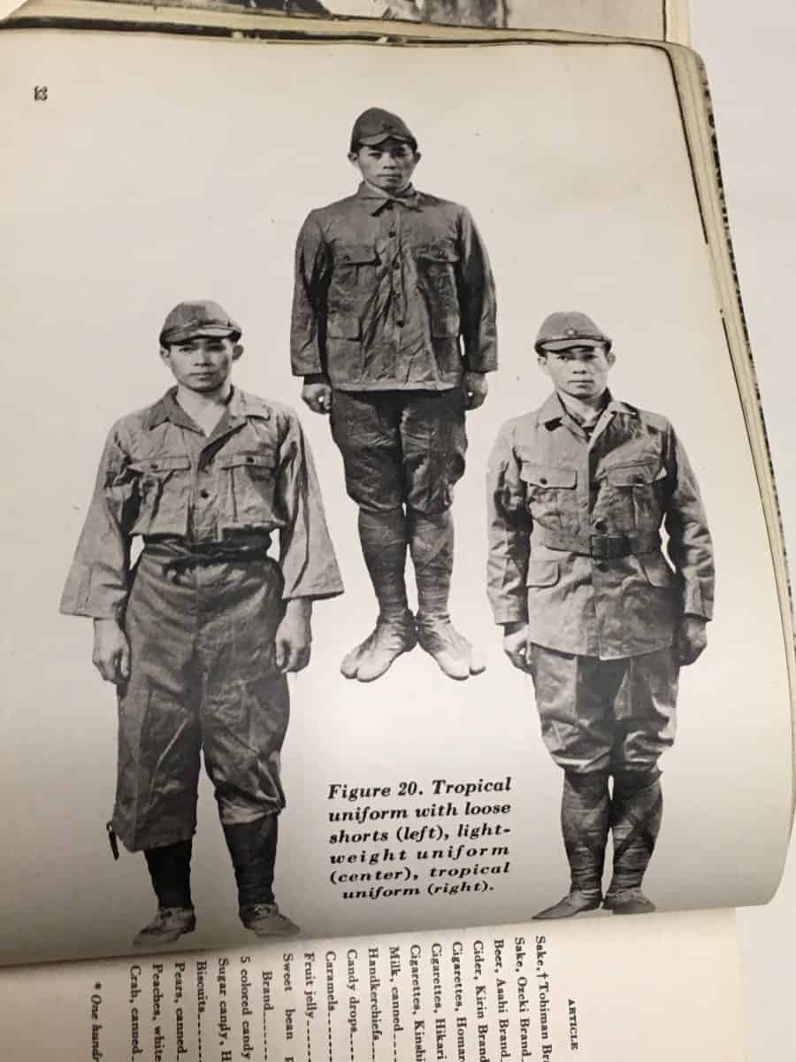 US WW2 Intelligence Manual 1944 Soldier's Guide to the Japanese Army ...