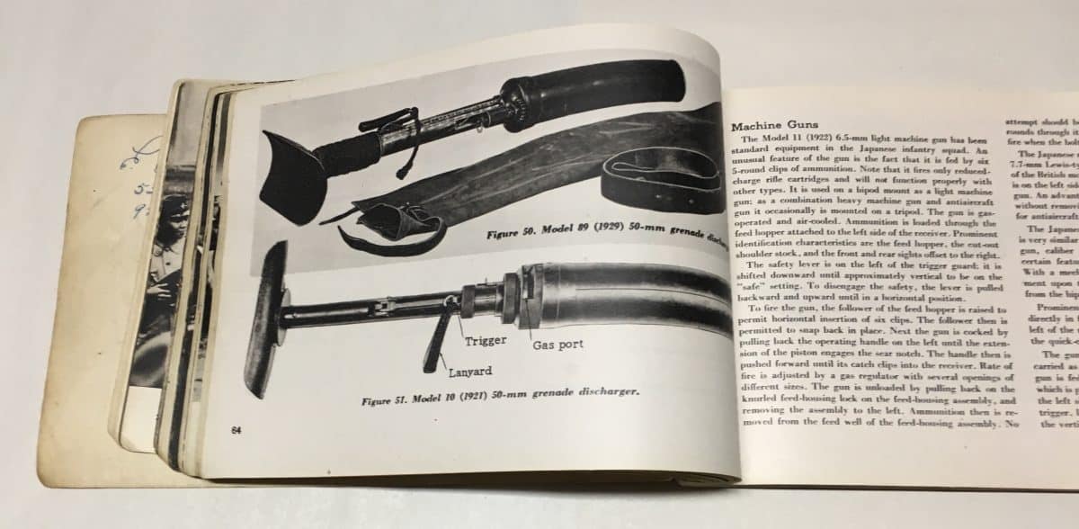 US WW2 Intelligence Manual 1944 Soldier's Guide to the Japanese Army ...