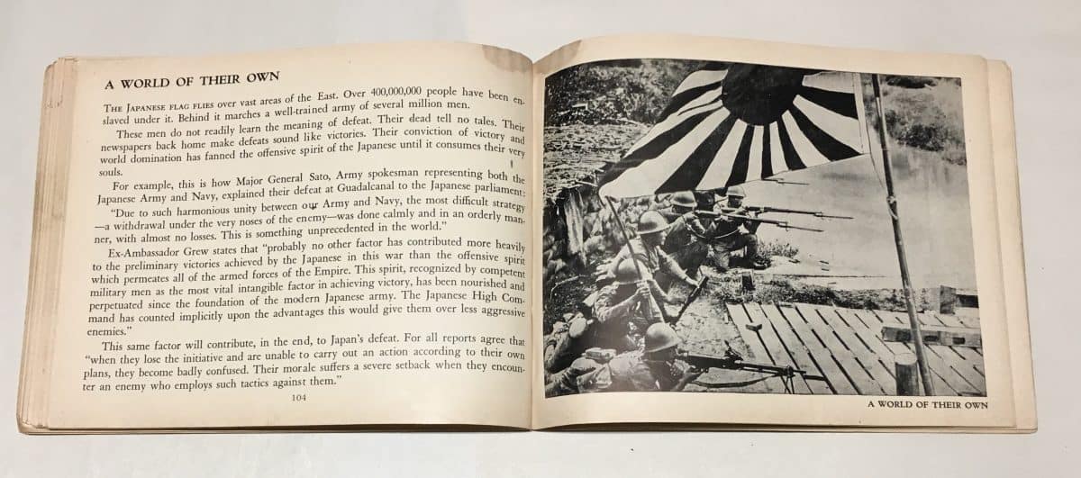 US WW2 Intelligence Manual on the Japanese Soldier 1943 - Enemy Militaria
