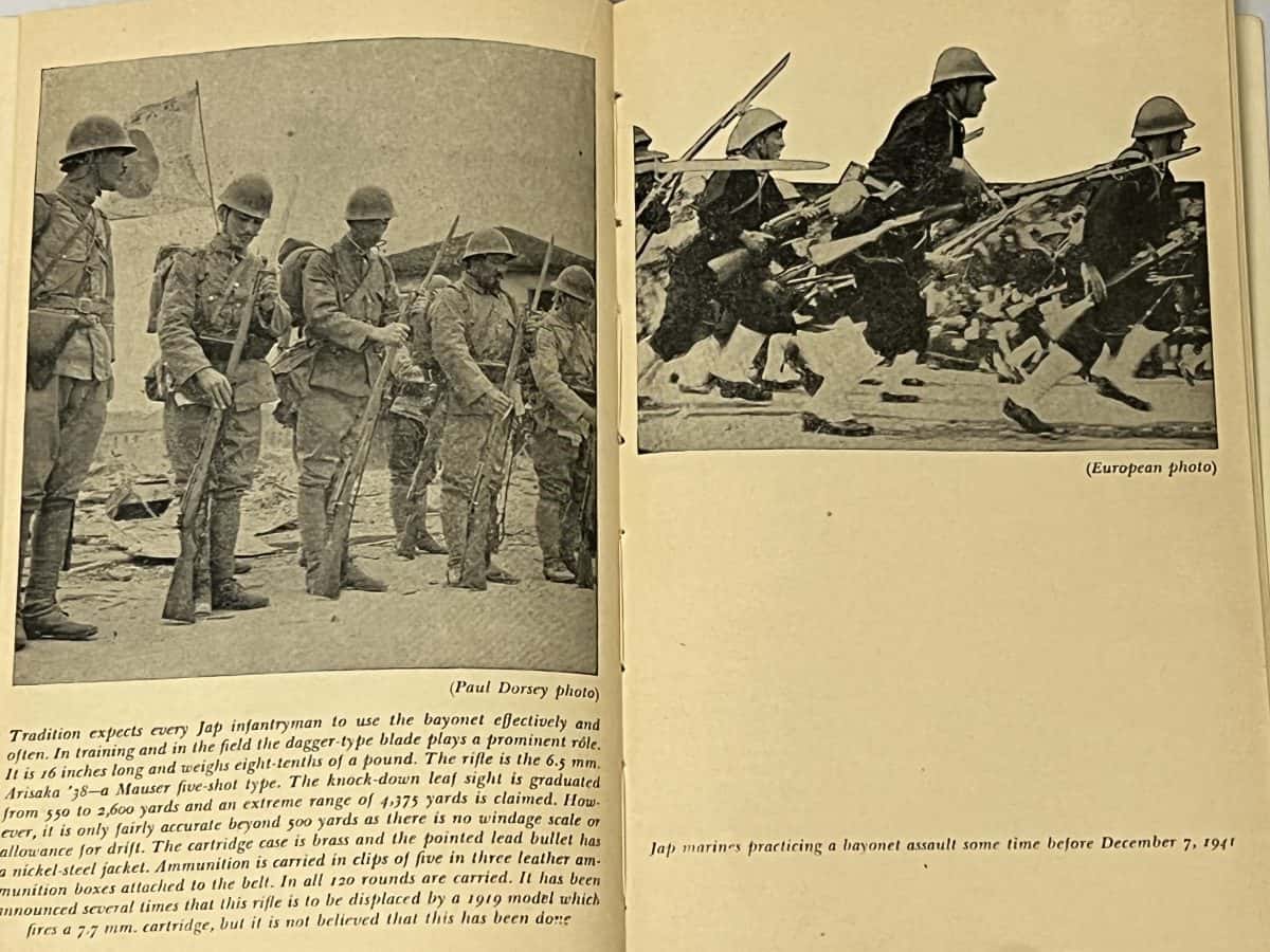 WW2 US 1942 Intelligence Manual the Japanese Army - Enemy Militaria