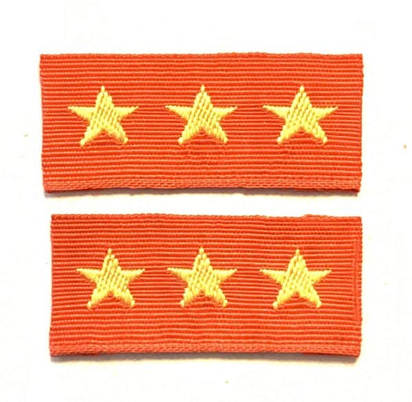 Japanese WW2 Type 98 Bevo Collar Tabs Backed Pair - Superior Private