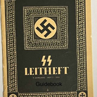 German WW2 SS Propaganda "Guidebook" Issue 1 1943