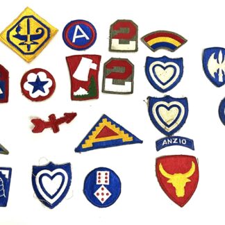 US WW2 Lot of 20 Cut Edge Patches Some Rare