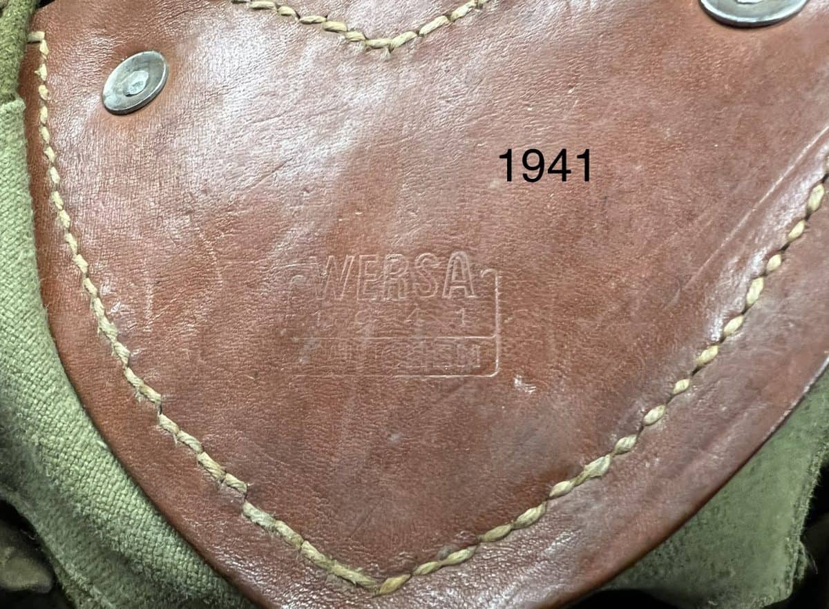 WW2 German Dry Grain Bag Replica – Vintage Canvas Sling Backpack For Cosplay, Outdoor, Motorcycle