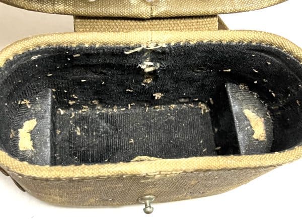 Japanese WW2 Army NCO 6x24 Binoculars with Case - Image 8
