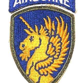 US WW2 13th Airborne Division Patch No Tab