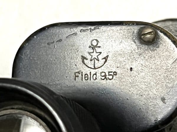 Japanese WW2 Army NCO 6x24 Binoculars with Case - Image 10
