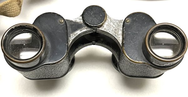 Japanese WW2 Army NCO 6x24 Binoculars with Case - Image 5