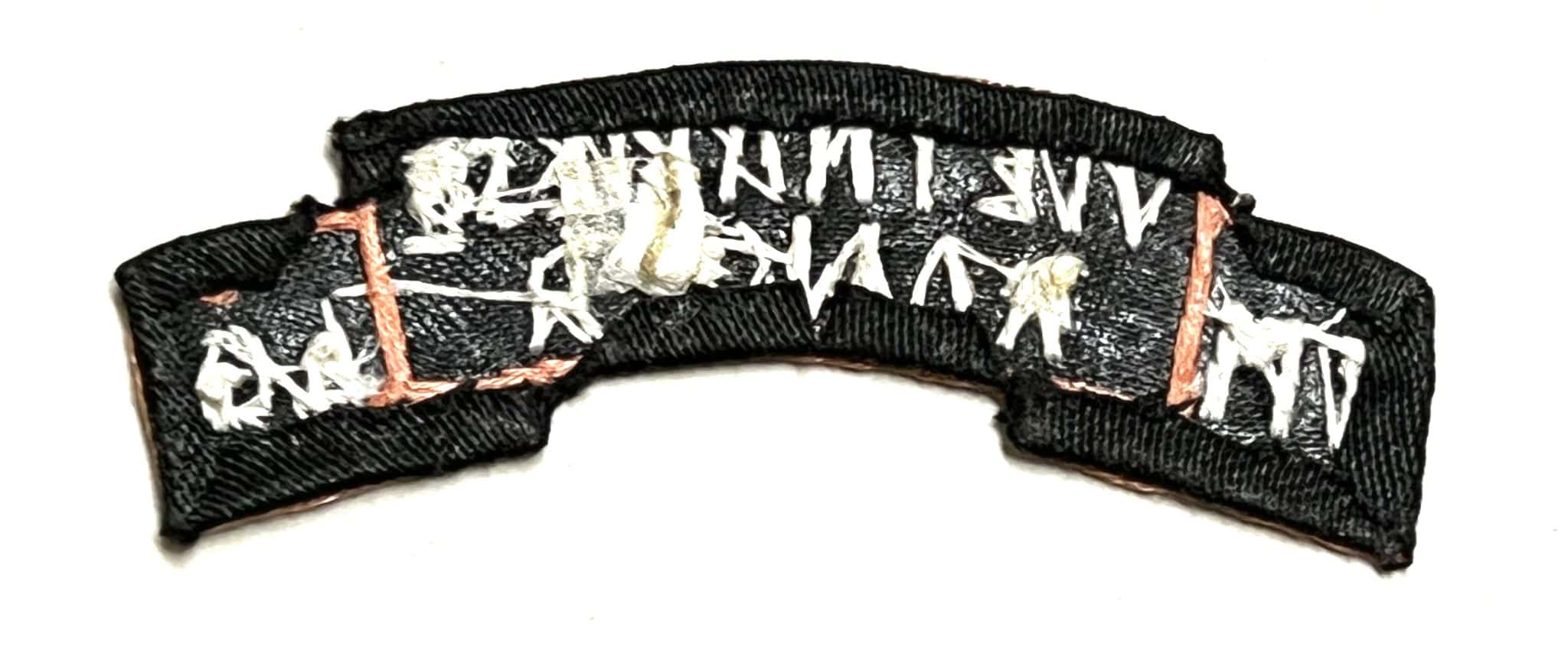 Original Ranger Scroll RVN BDQ Ranger Scroll 40th Team - Enemy Militaria