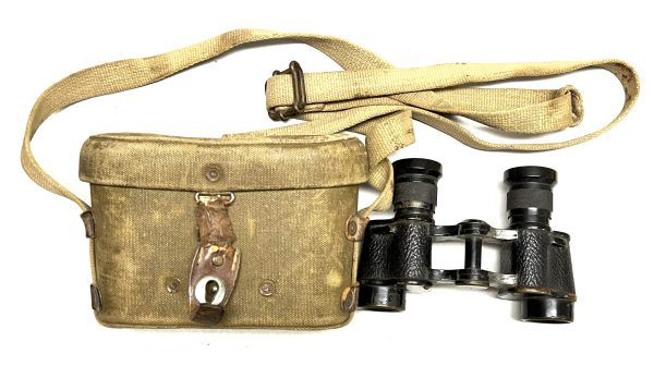 Japanese WW2 Army NCO 6x24 Binoculars with Case