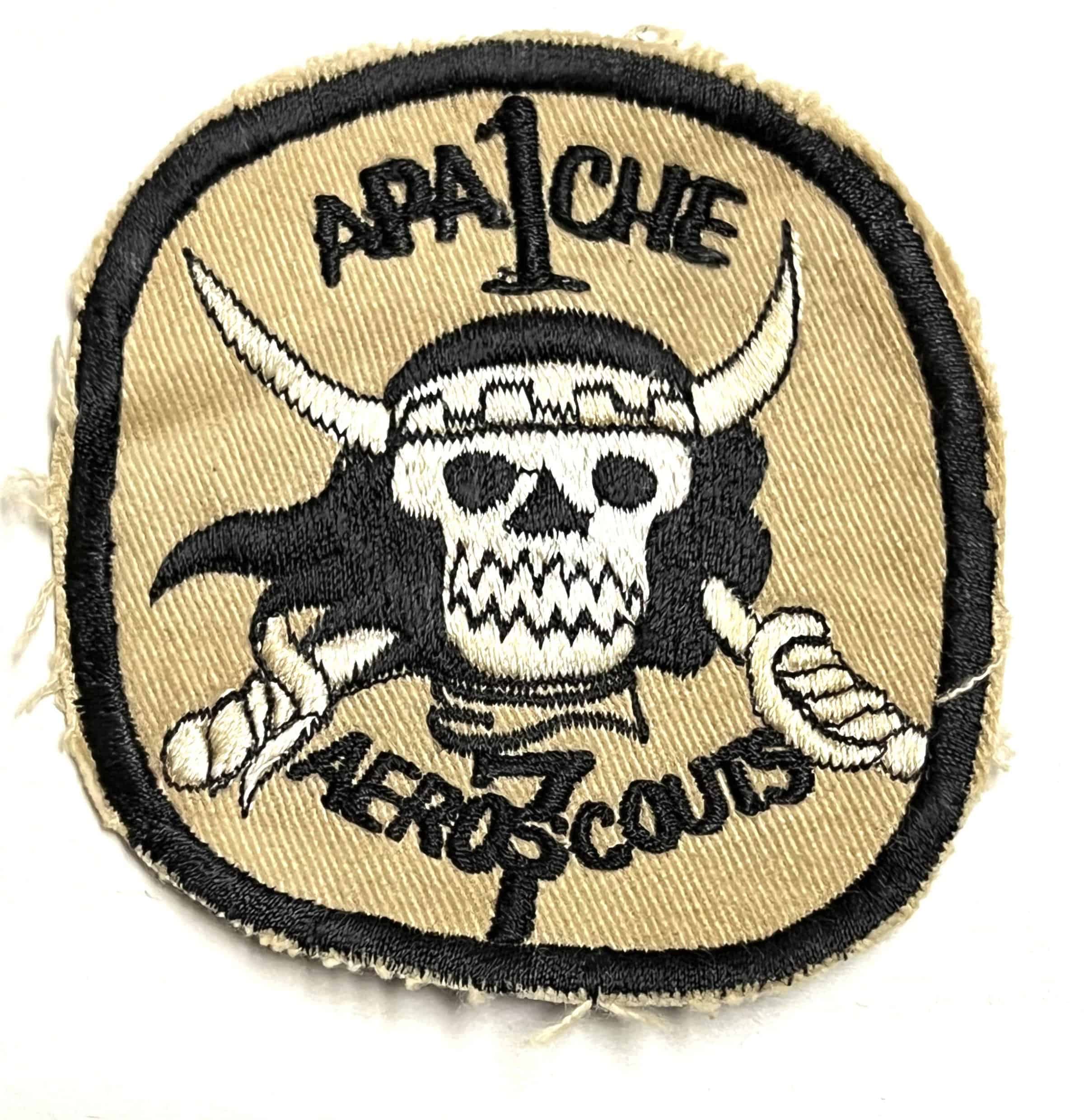 US Vietnam 7th Squadron 1st Air Cavalry Division Apache Pilot's Patch