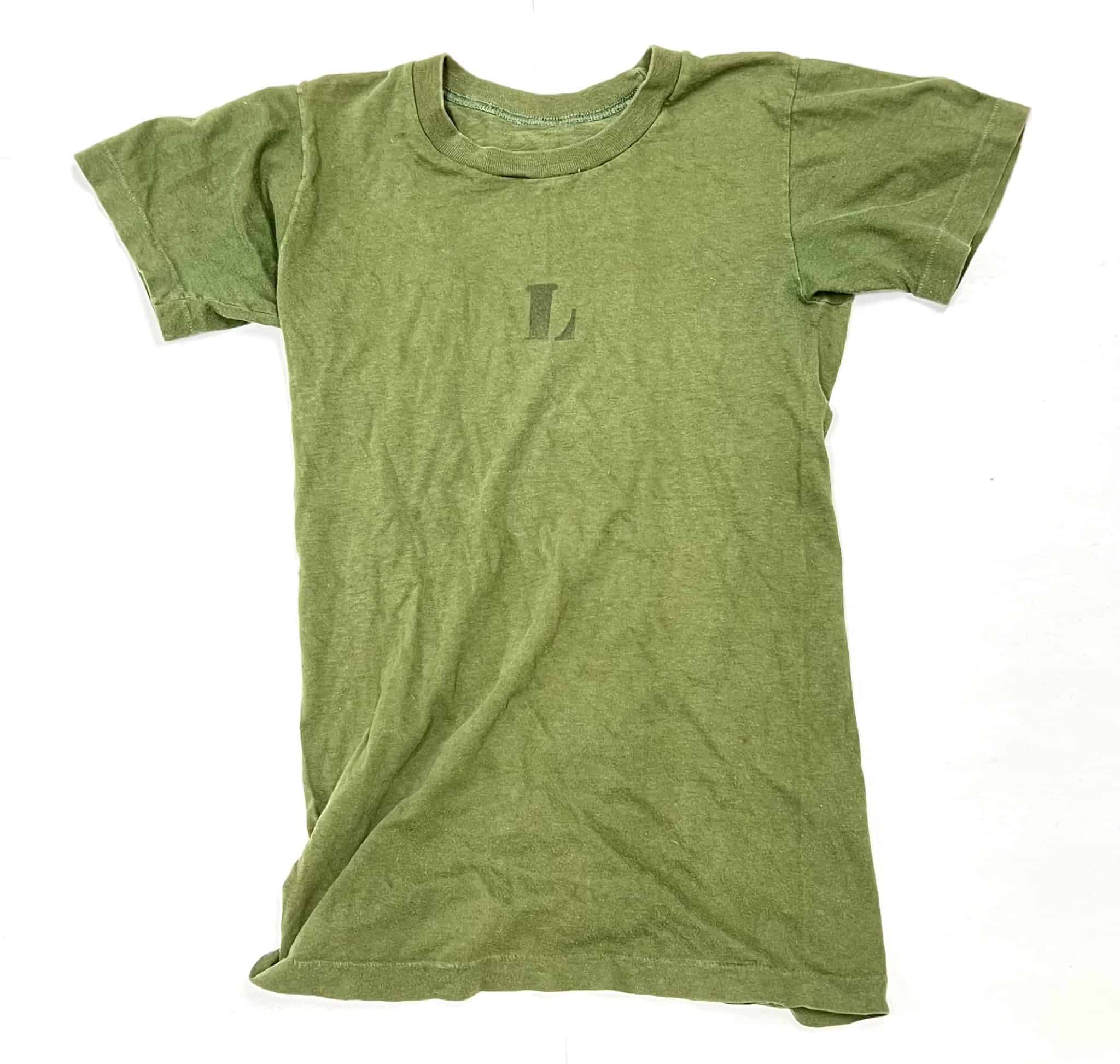 Vietnam War US OD Green T Shirt - Enemy Militaria