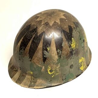 WW2 US M1 Helmet Liner  Capac Partial Camouflage