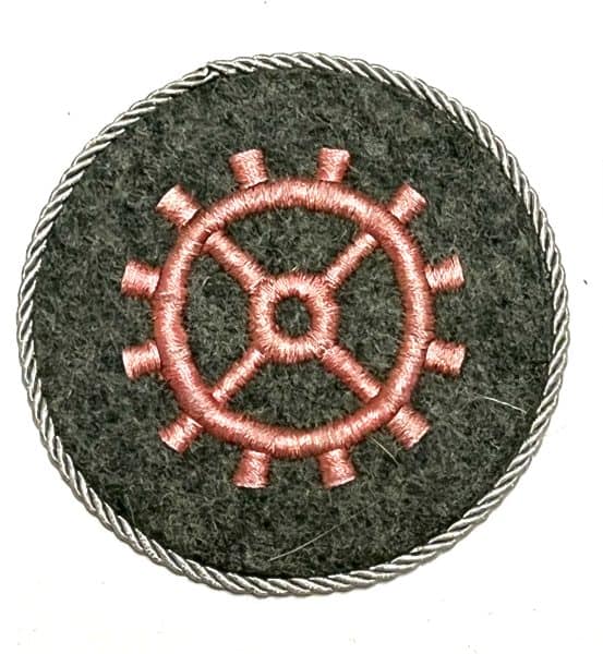 WW2 German Craftsman Motor - Armor Mechanic Patch