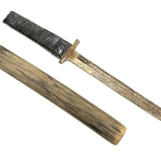 Viet Cong Jungle Made Fighting Knife from a Japanese Bayonet
