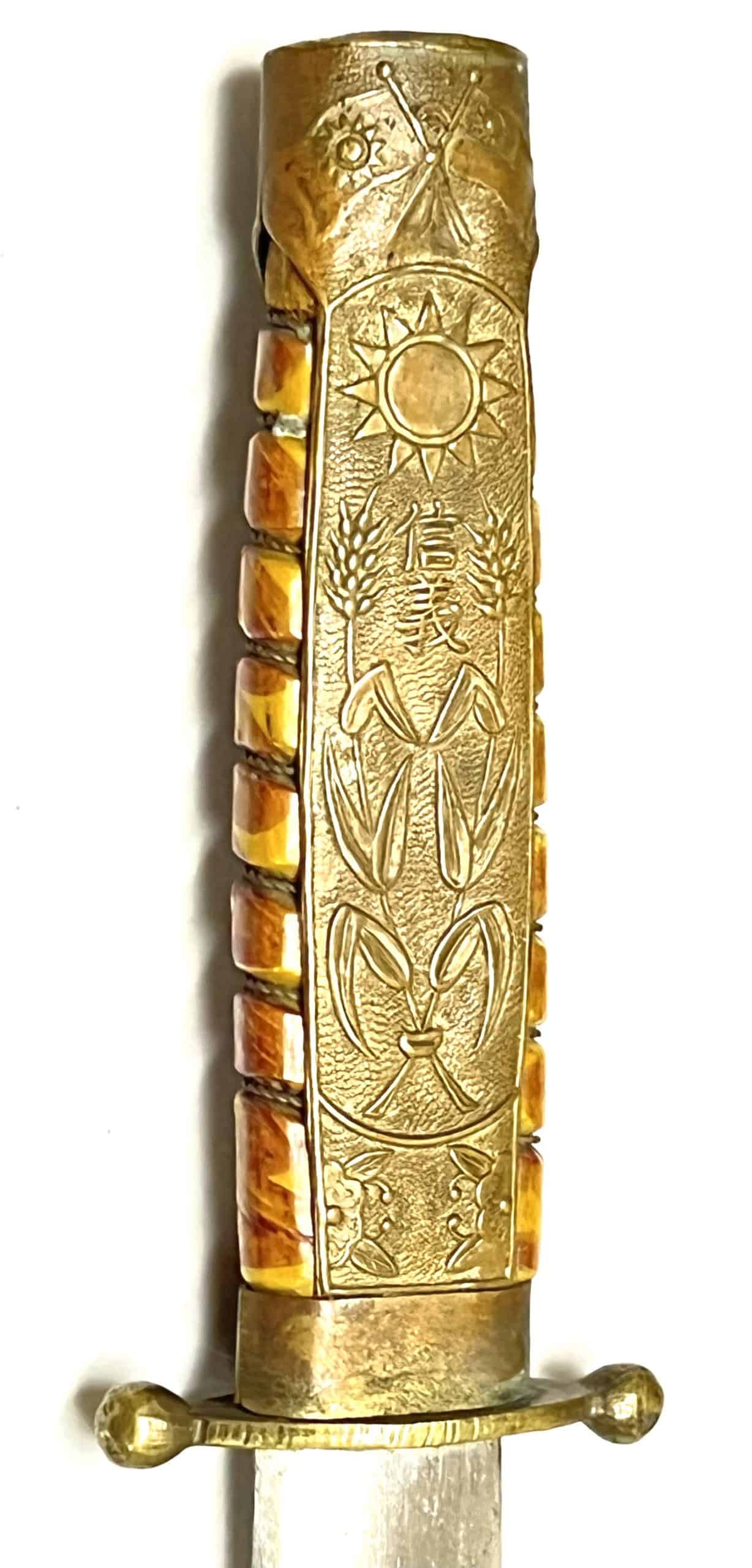 WW2 Chinese Nationalist Officer Dagger - Image 6