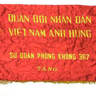 North Vietnamese Army 367th Anti Aircraft Division Banner