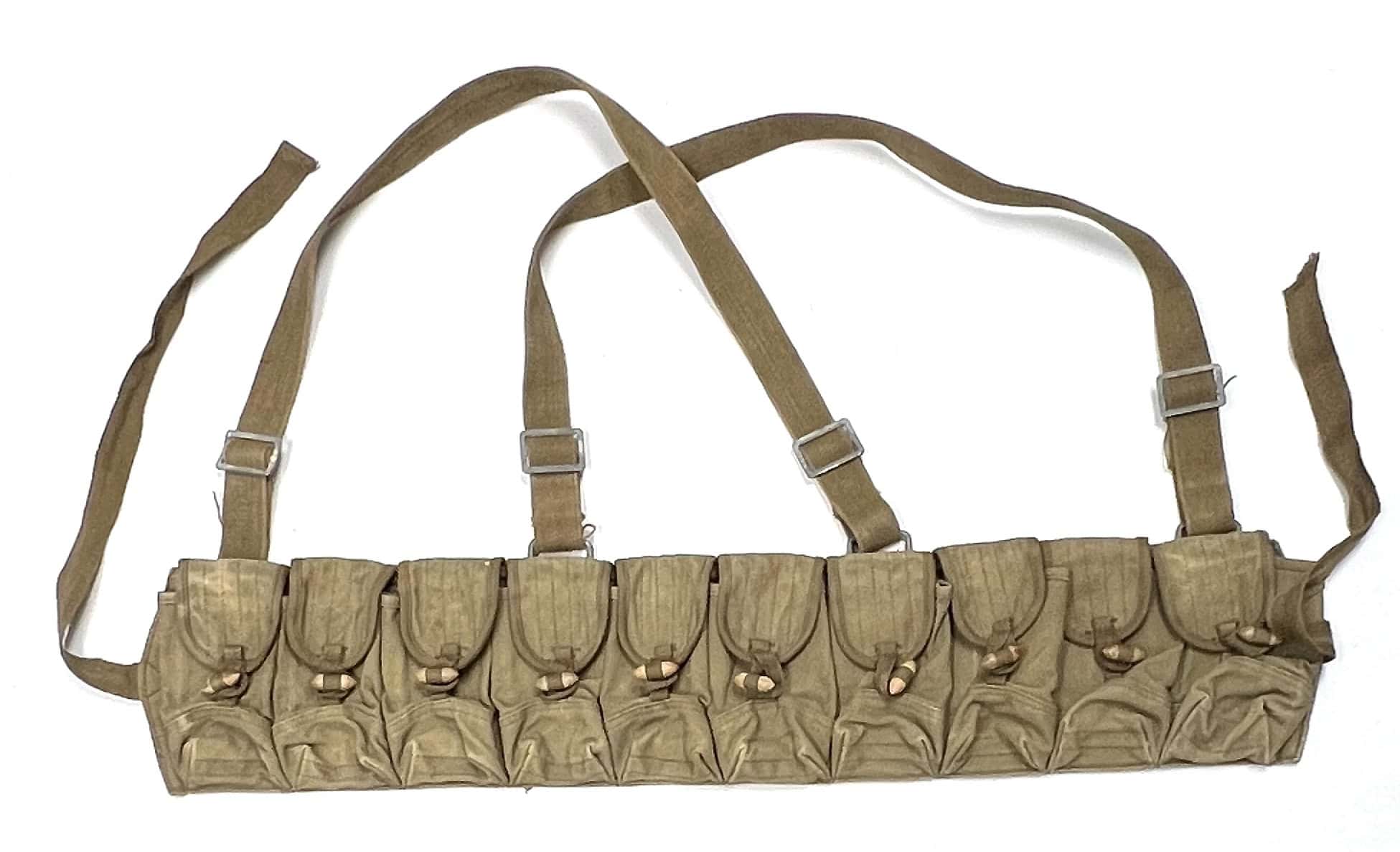 North Vietnamese Army SKS Pouch captured by B. Sorensen 2/502nd - Image 2