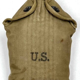 WW2 US 1941 Canteen Cover with 1918 Canteen