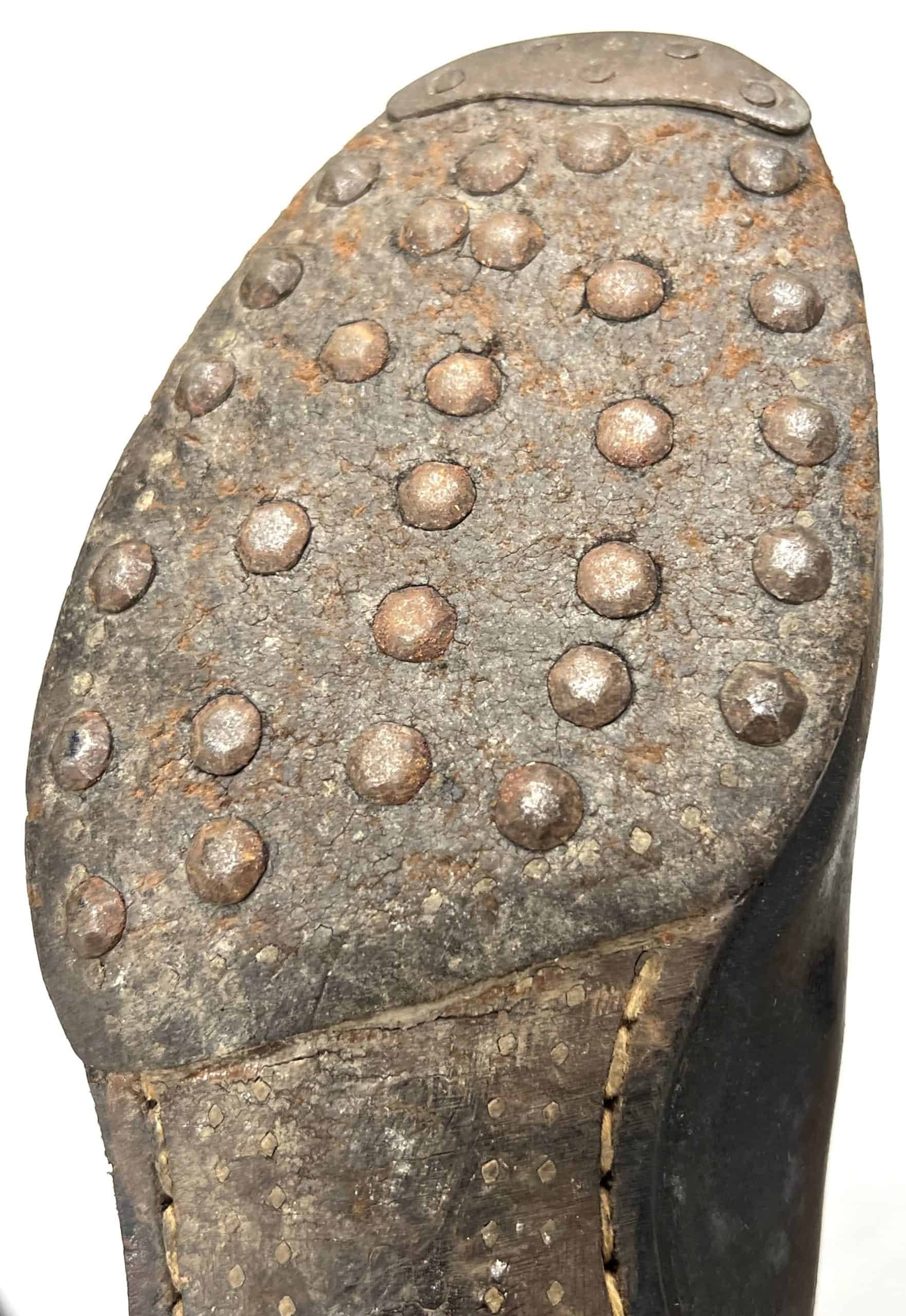 WW2 German Jack Boots with Hobnails - Image 9