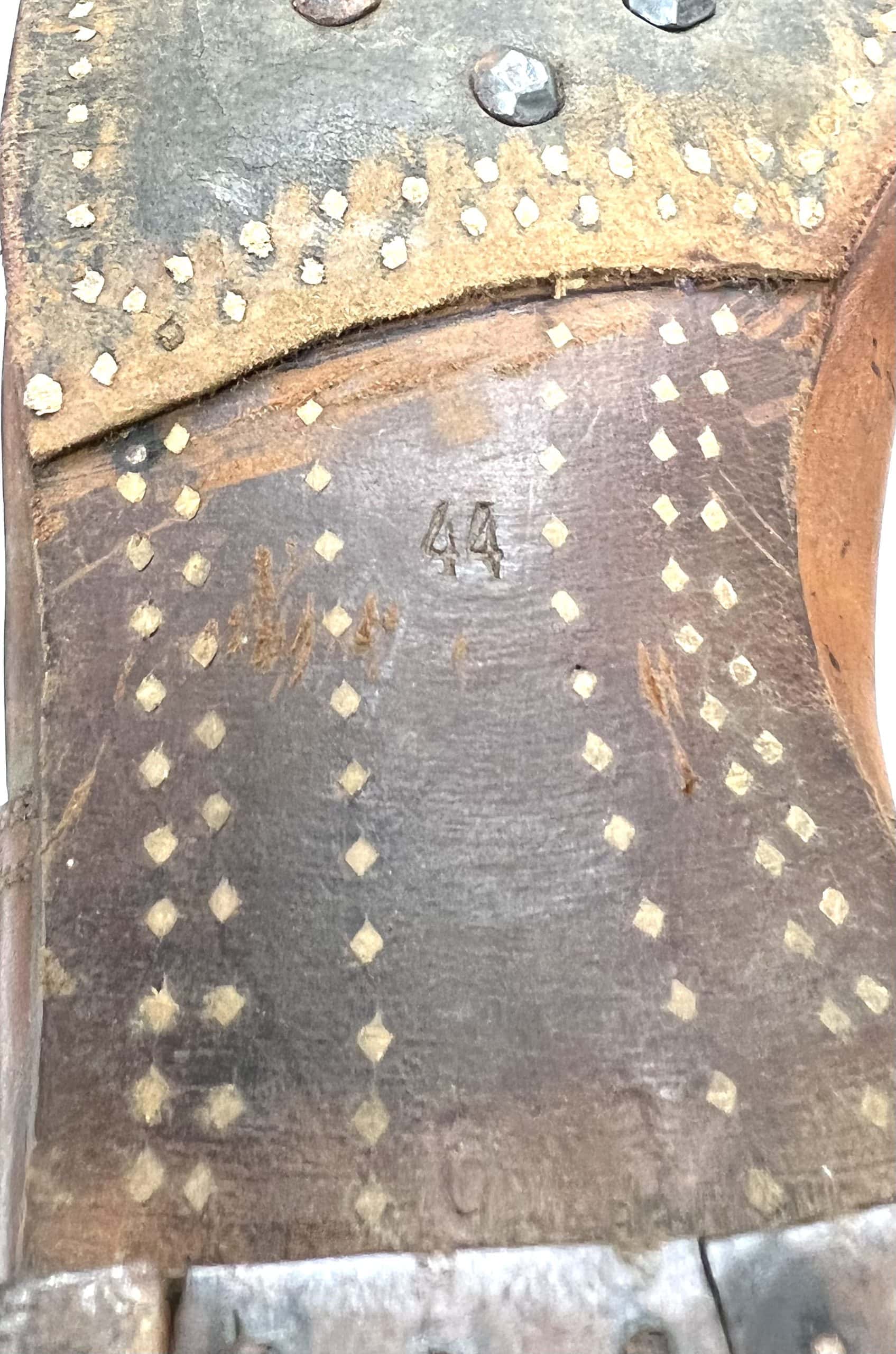 WW2 German Combat Shoes Brown Size 44 RBN Marked Excellent - Image 12