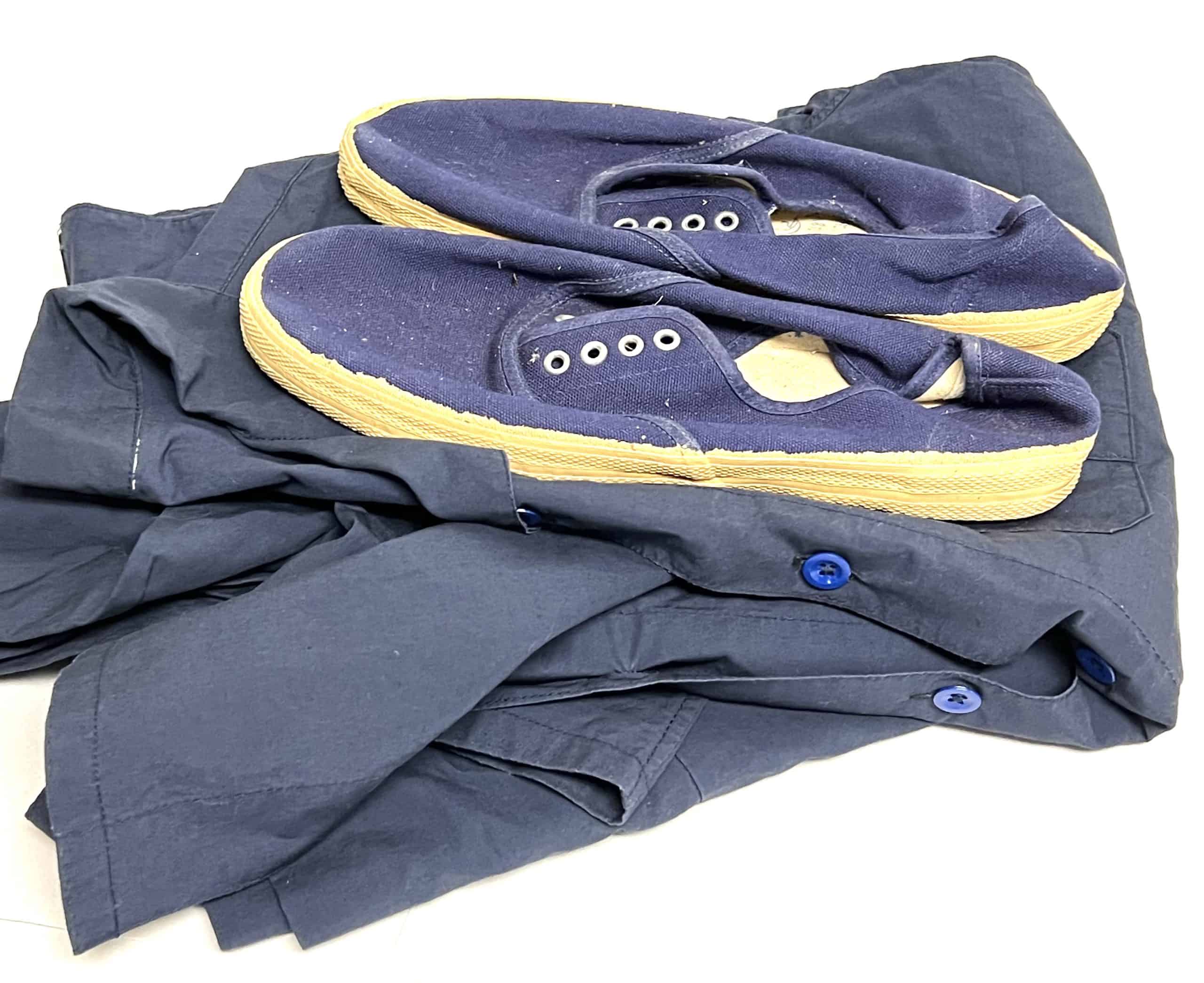 North Vietnamese Army Blue Sneakers