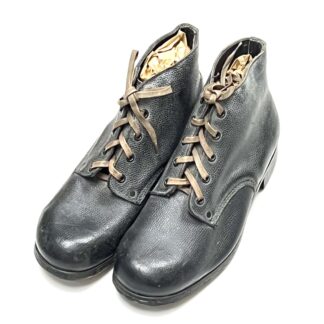 WW2 German Enlisted Combat Shoes with Hobnails RBN Number Marked - Unissued
