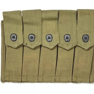 WW2 US M1 Thompson Magazine Pouch First Year Production Hoosier 1942