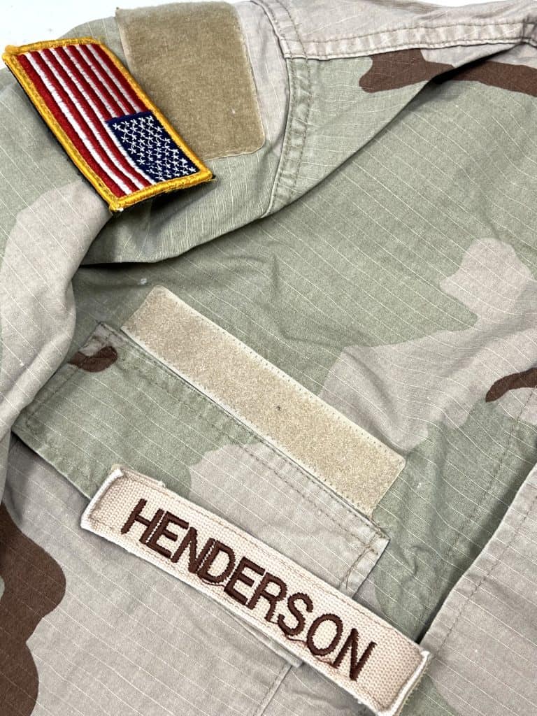 US Army Raid Modified DCU Jacket Patched to CPT HENDERSON Special ...