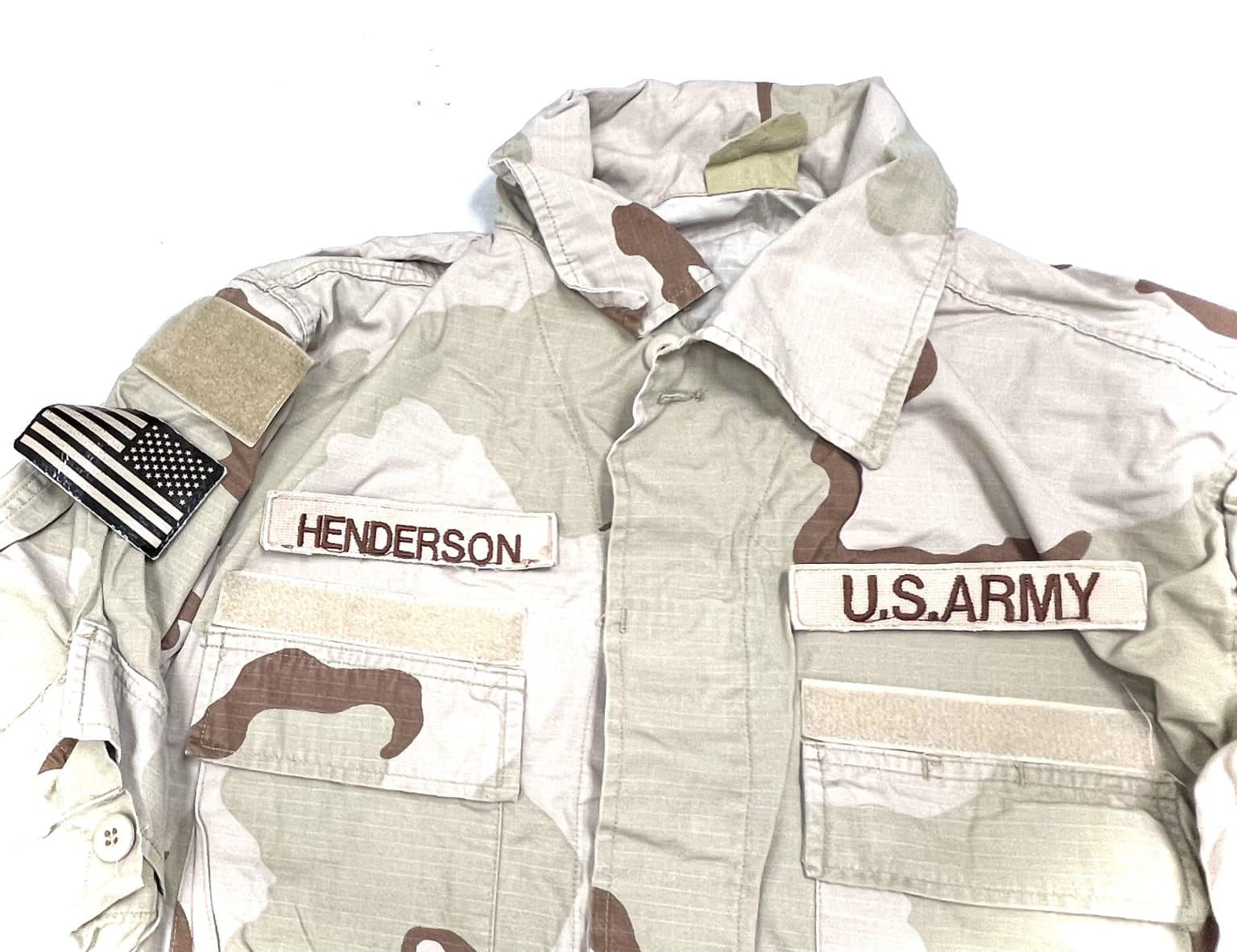 US Army Raid Modified DCU Jacket Patched to CPT HENDERSON Special ...