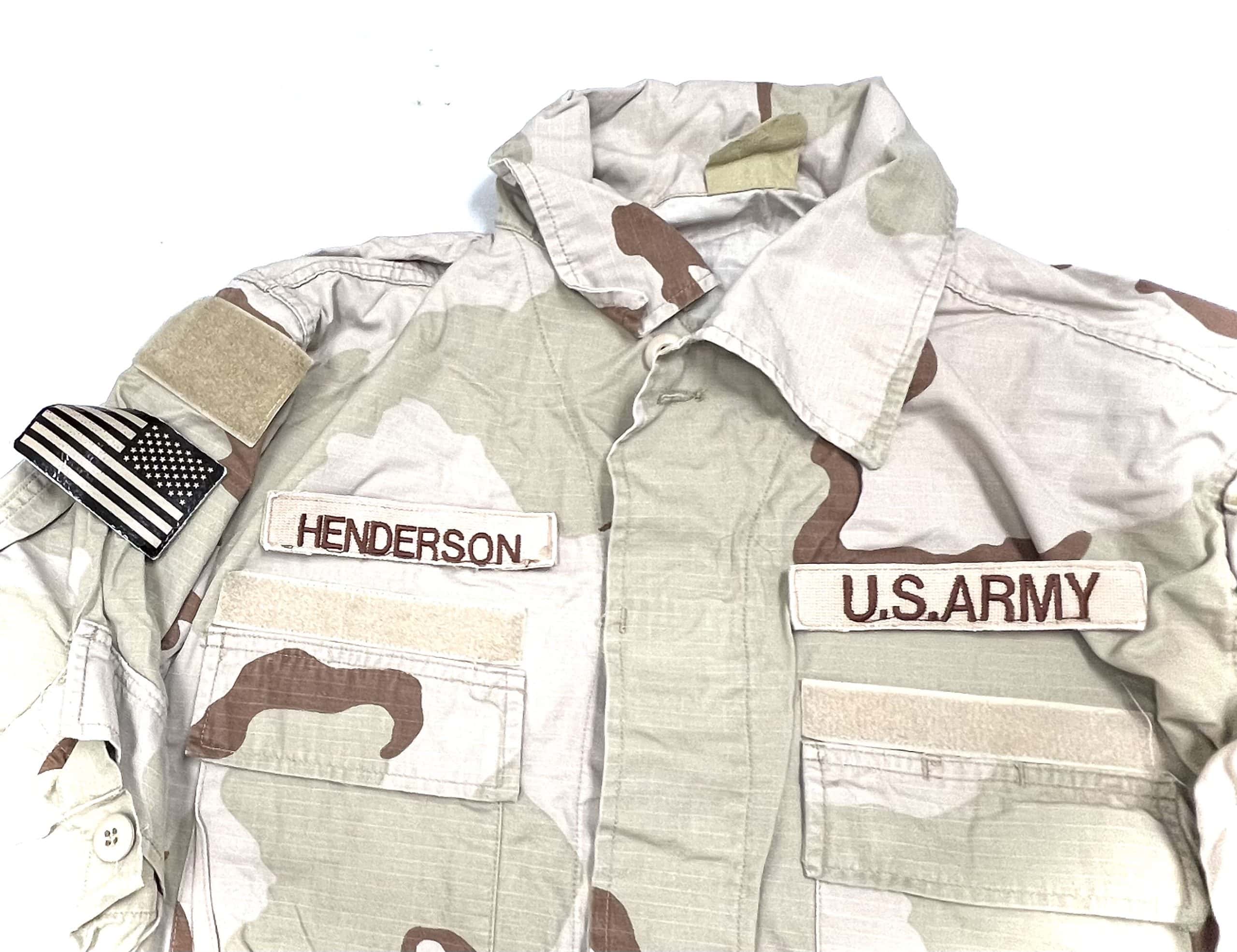 US Army Raid Modified DCU Jacket Patched to CPT HENDERSON Special ...