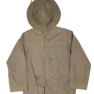 Viet Cong Hanoi Made Brown Main Force Shirt & Matching Boonie