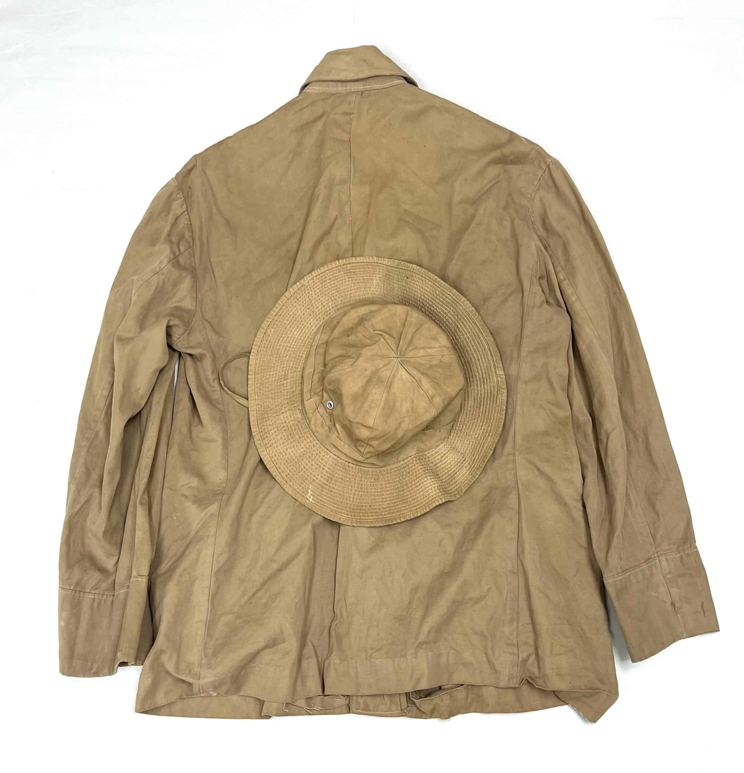 North Vietnamese Army Officer Brown Tunic with Matching Boonie