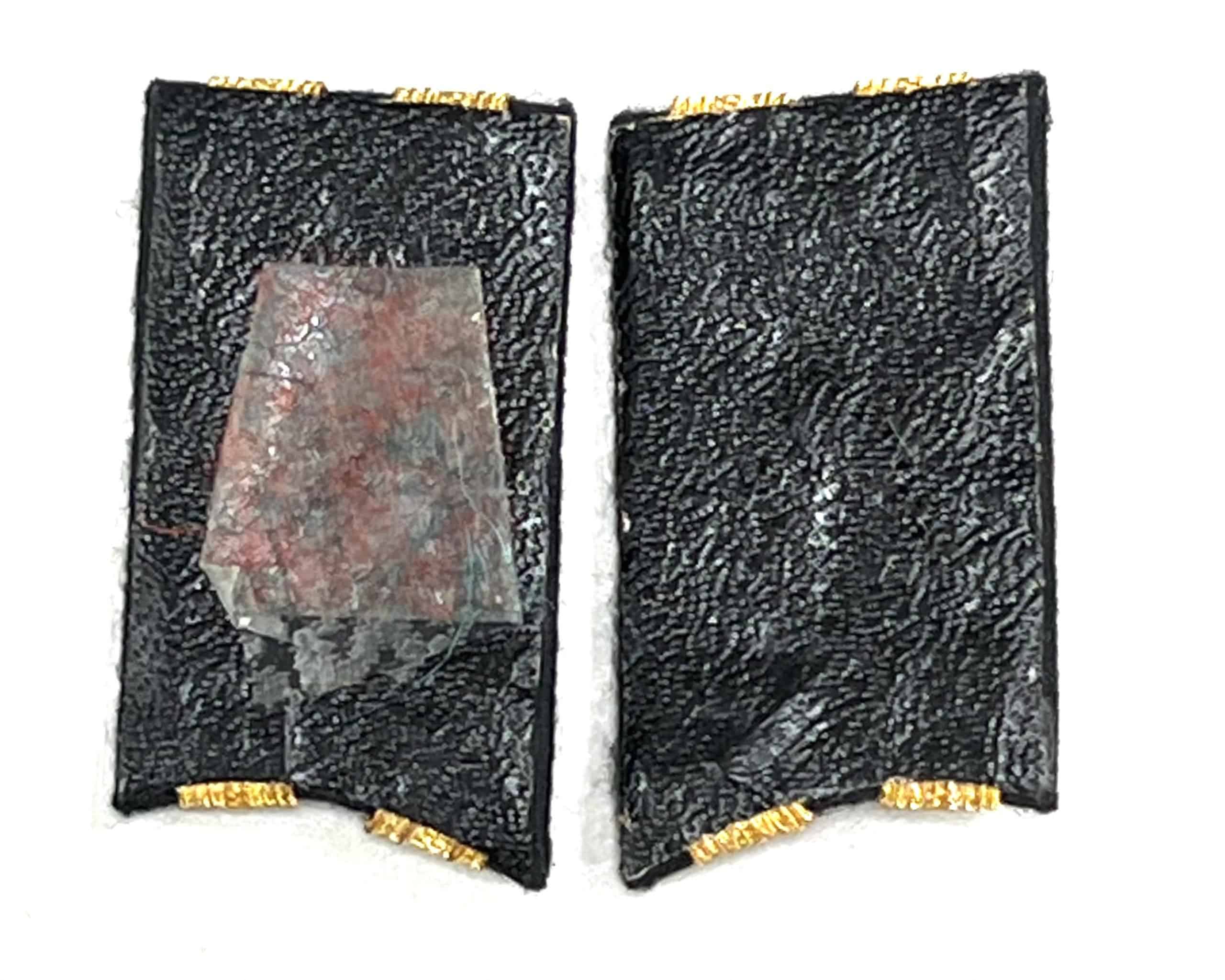 WW2 Japanese Navy Officer Collar Tabs - Captain - Image 2