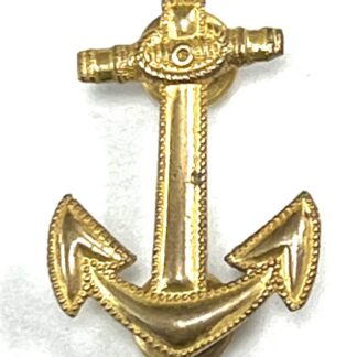 WW2 Japanese Navy Sun Helmet Anchor Badge