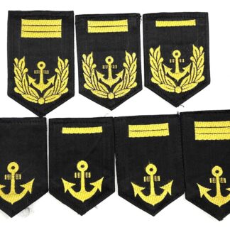 WW2 Japanese Navy Enlisted Rates Collection All Seven Unissued
