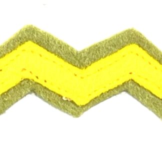 WW2 Japanese Enlisted Army Branch Patch on Wool - Artillery