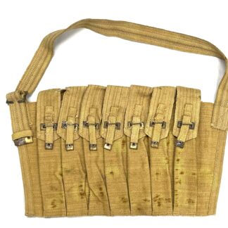 WW2 British Commando 7 pocket Sten Magazine Pouch