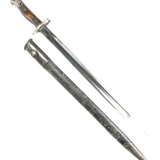WW2 British Model 1907 SMLE Blade Bayonet 1943 with 1941 Scabbard
