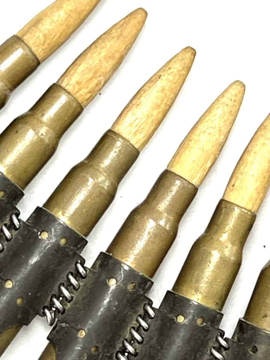 WW2 German MG34 MG42 Training Ammunition Belt - Enemy Militaria