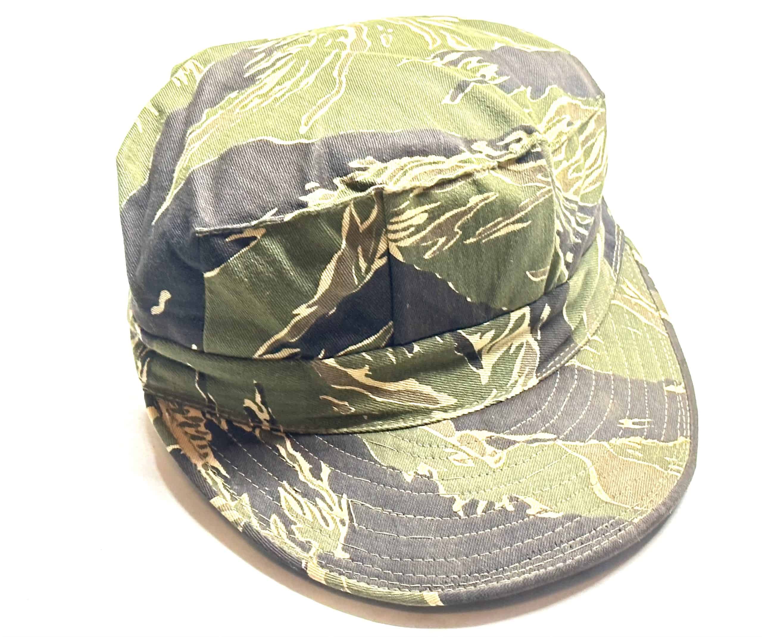 ARVN Marine Corps Tiger Stripe Cap - Enemy Militaria