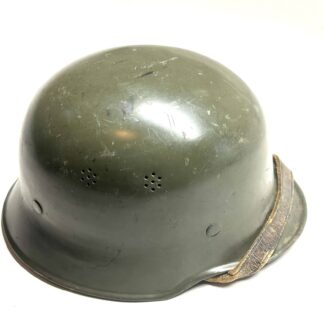 WW2 German Police M34 Helmet with Liner & Chinstrap