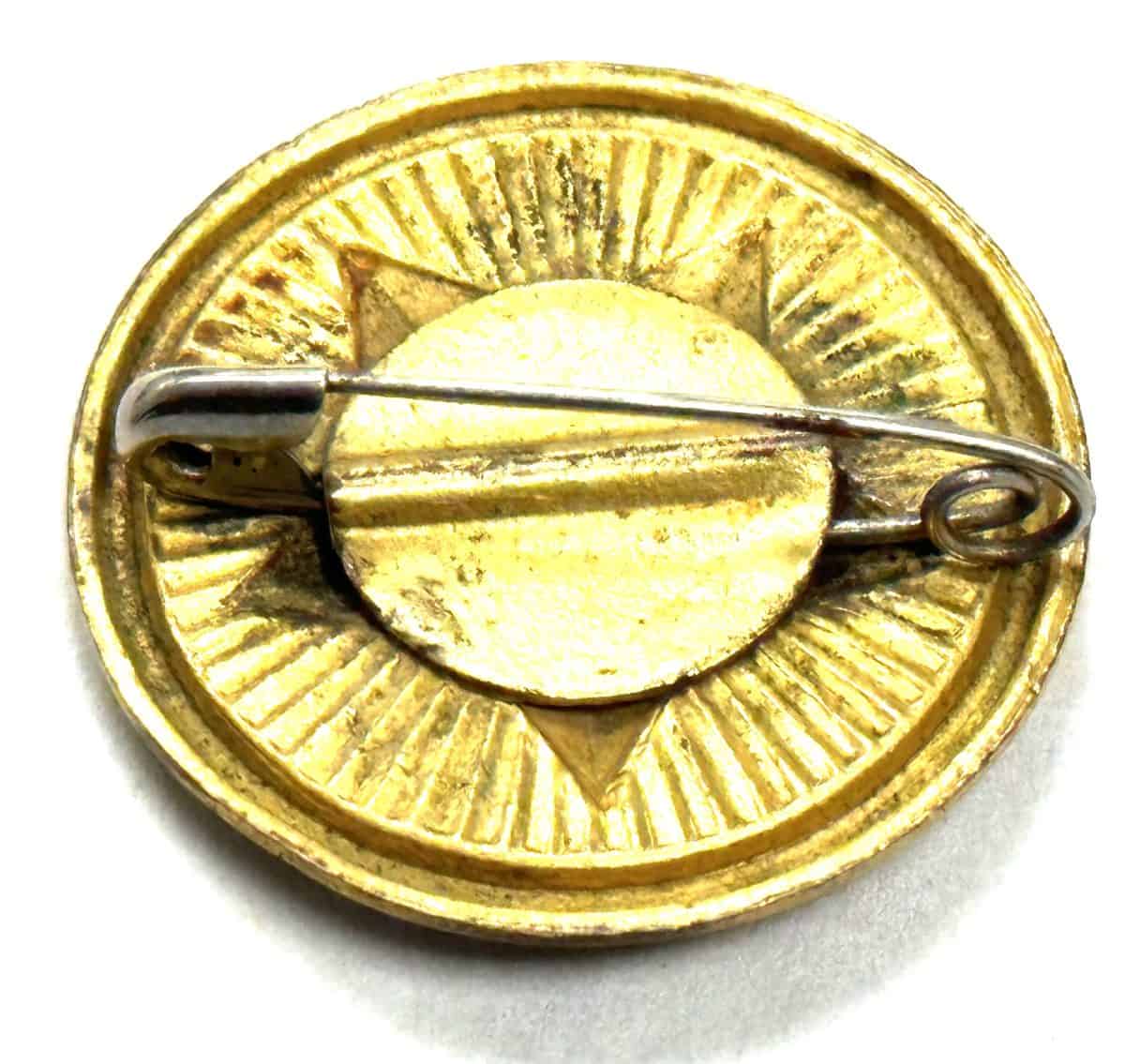 North Vietnamese Army 1st Model Brass Sun Helmet and Cap Badge - Enemy ...