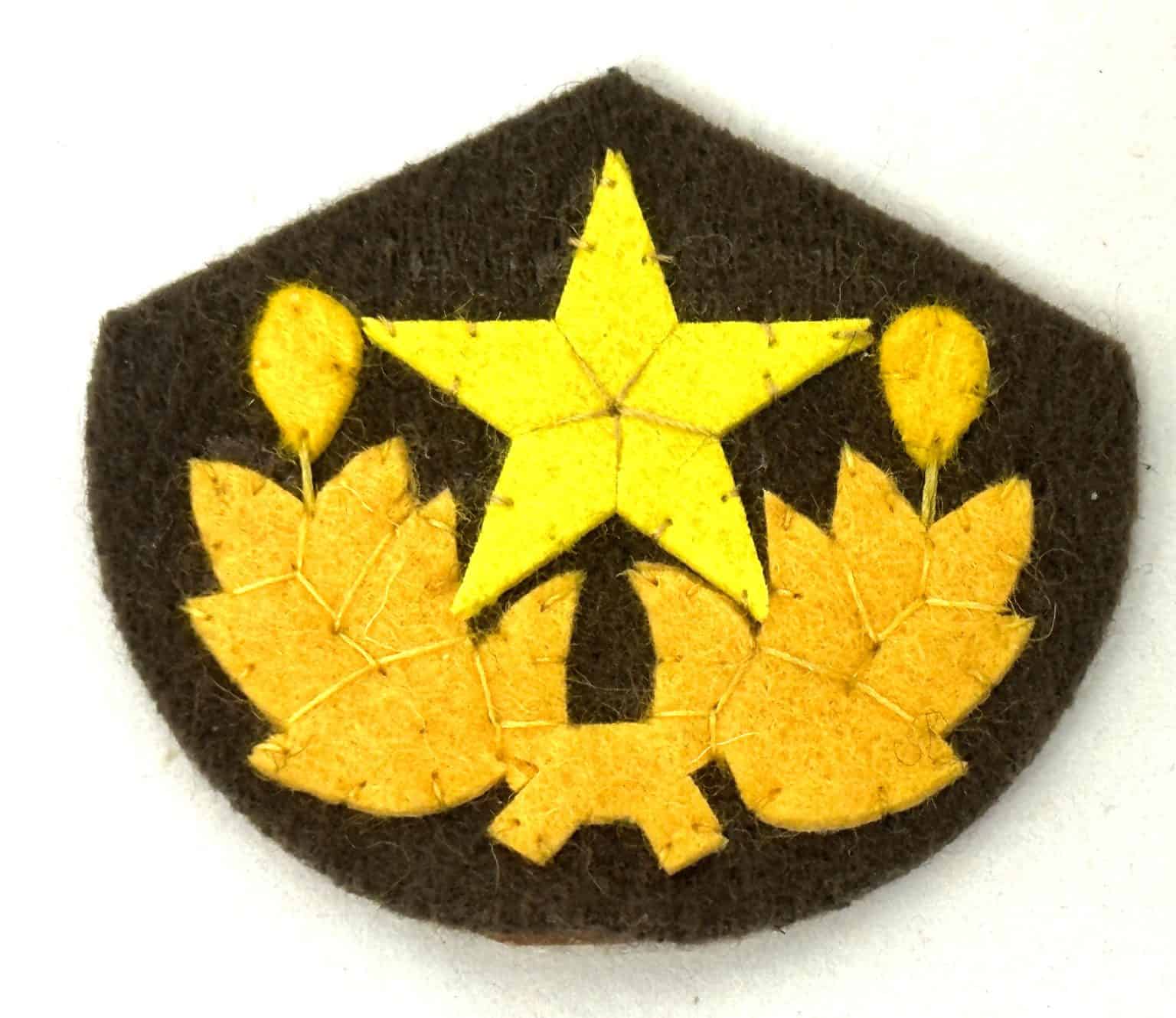 WW2 Japanese Army Imperial Guards Cap Insignia - Enemy Militaria