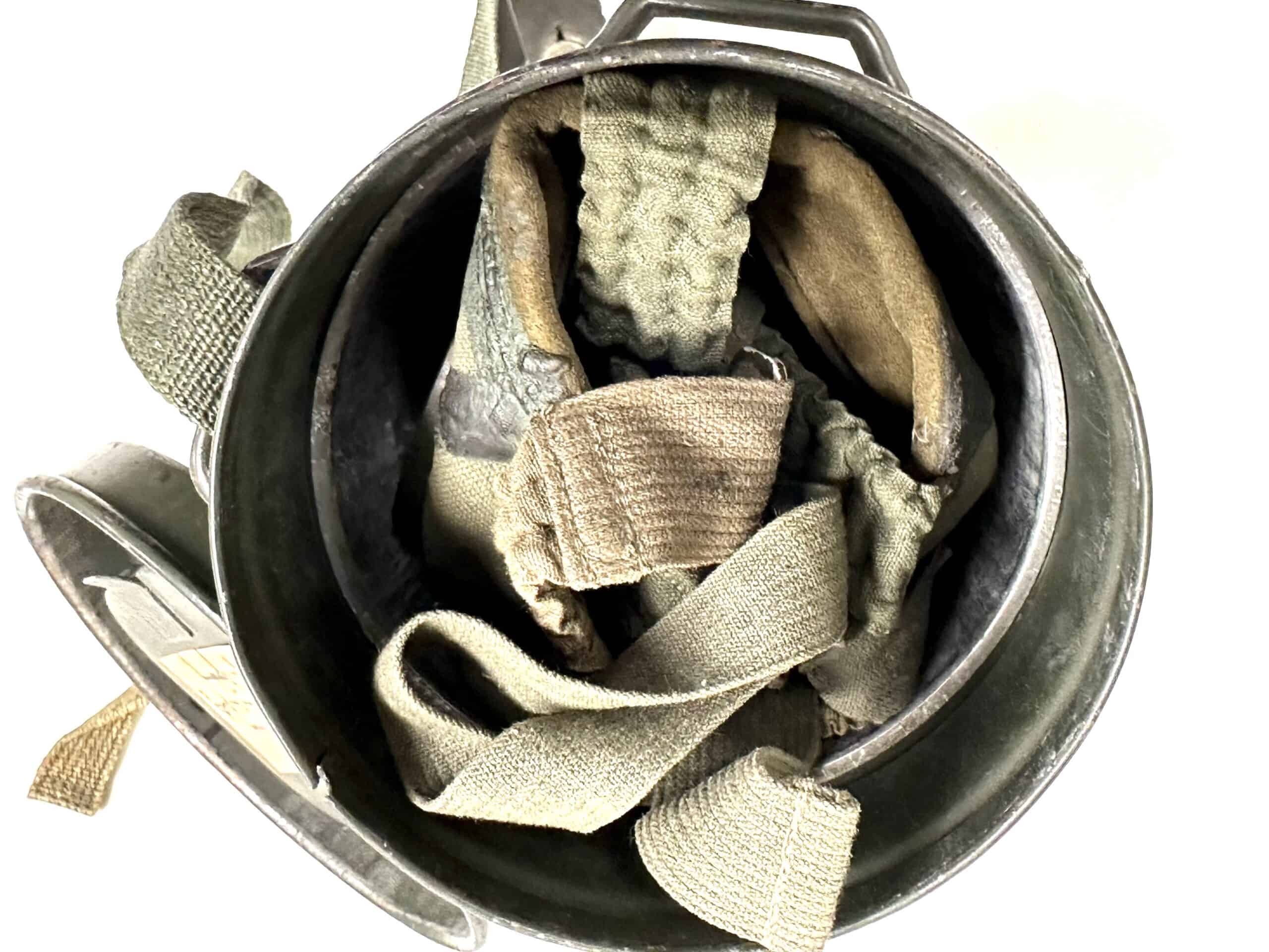 WW2 German Gas Mask with Canister & Straps - Image 5