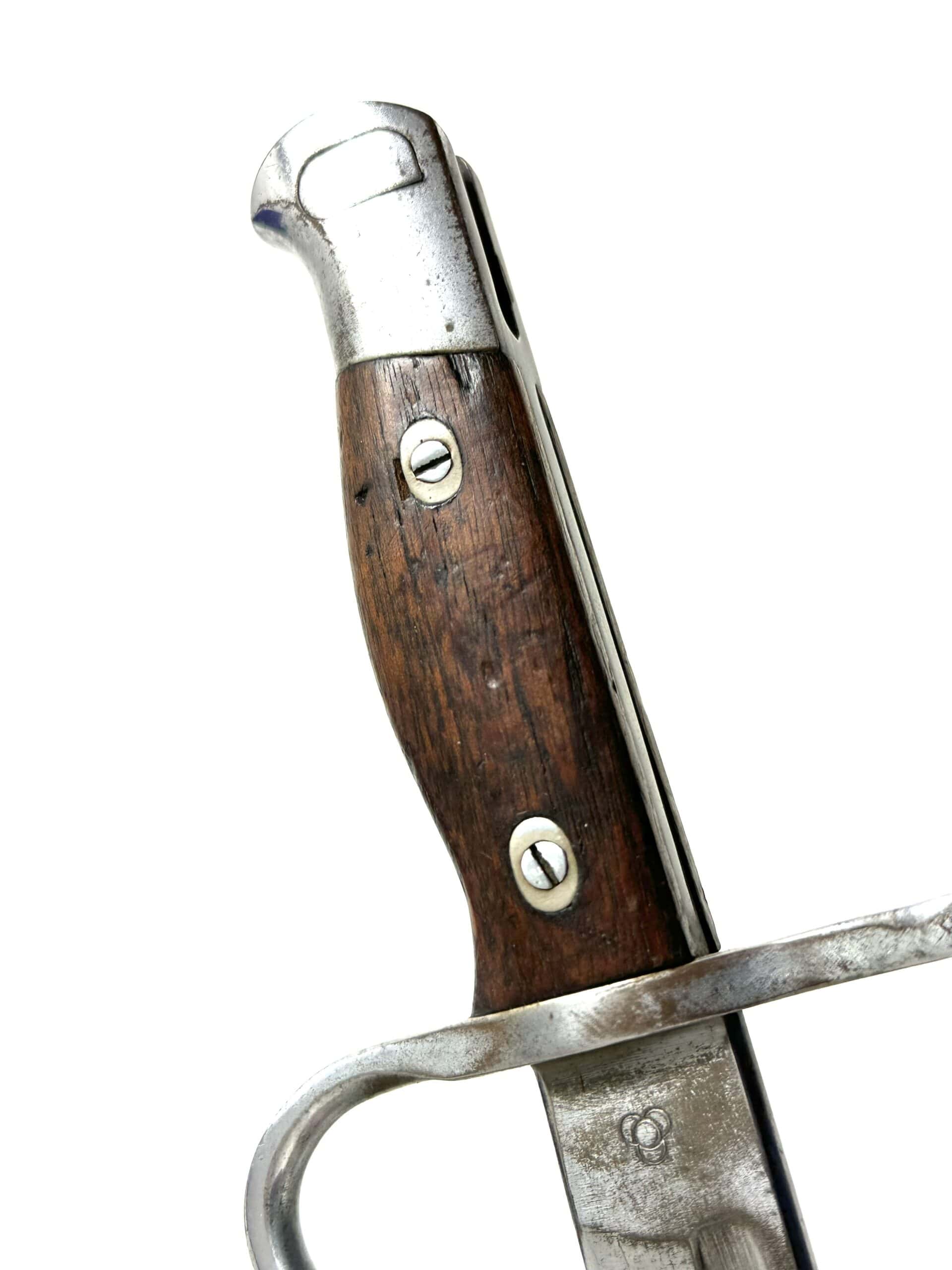 World War II Japanese chrome plated type 30 parade bayonet - Image 2