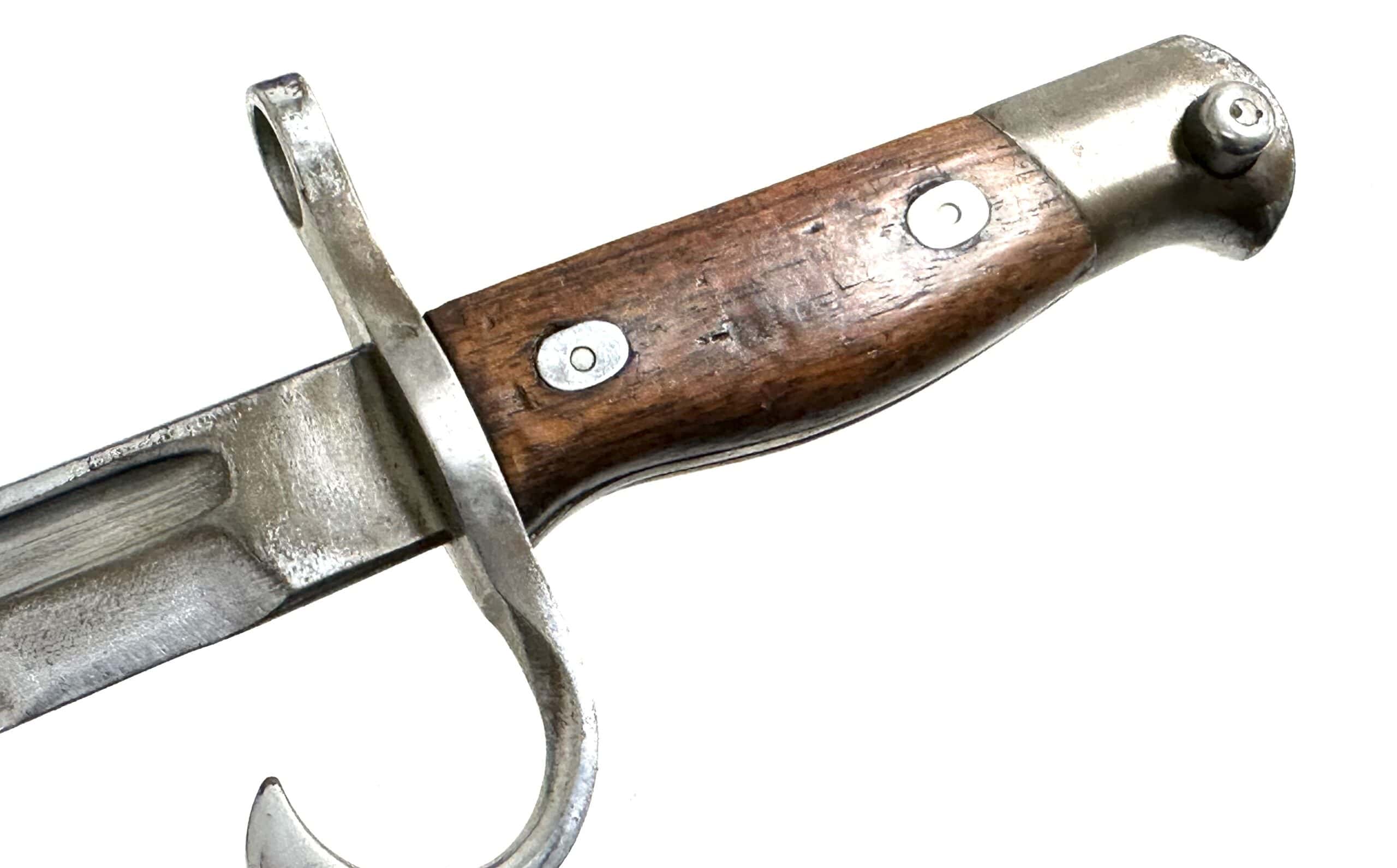 World War II Japanese chrome plated type 30 parade bayonet - Image 3