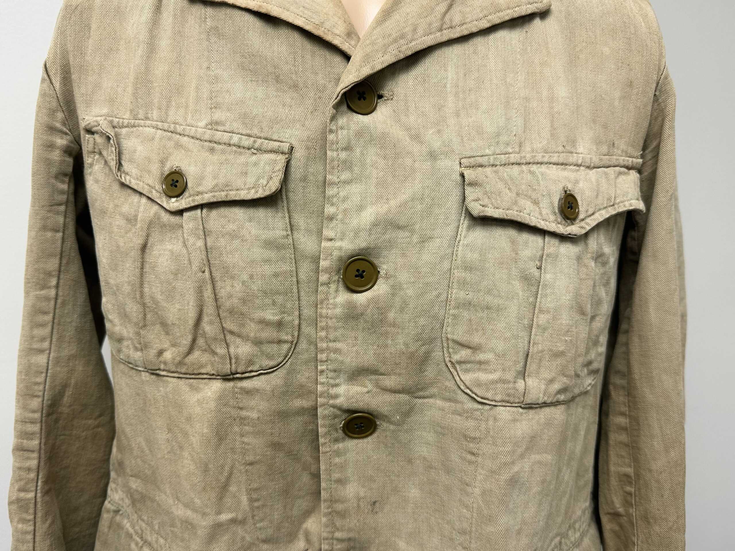 WW2 Japanese Naval Ground Forces Combat Tunic PO - Image 3